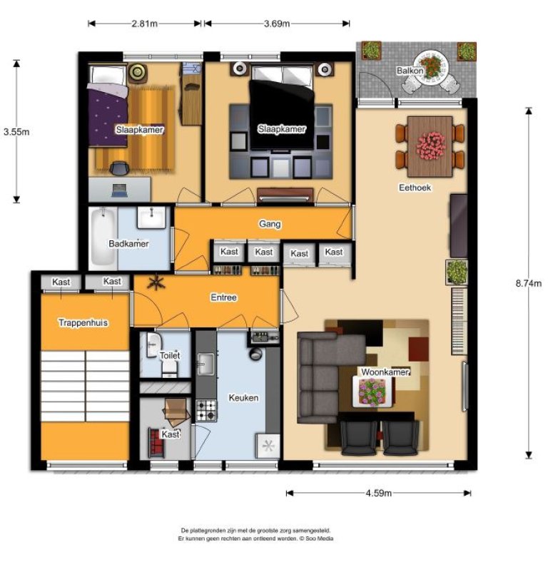 Plattegrond 1 van 1, Helperzoom 265, Groningen