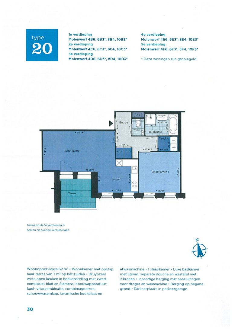 Plattegrond 1 van 1, Molenwerf + PPL 87 10 E3, AMSTERDAM